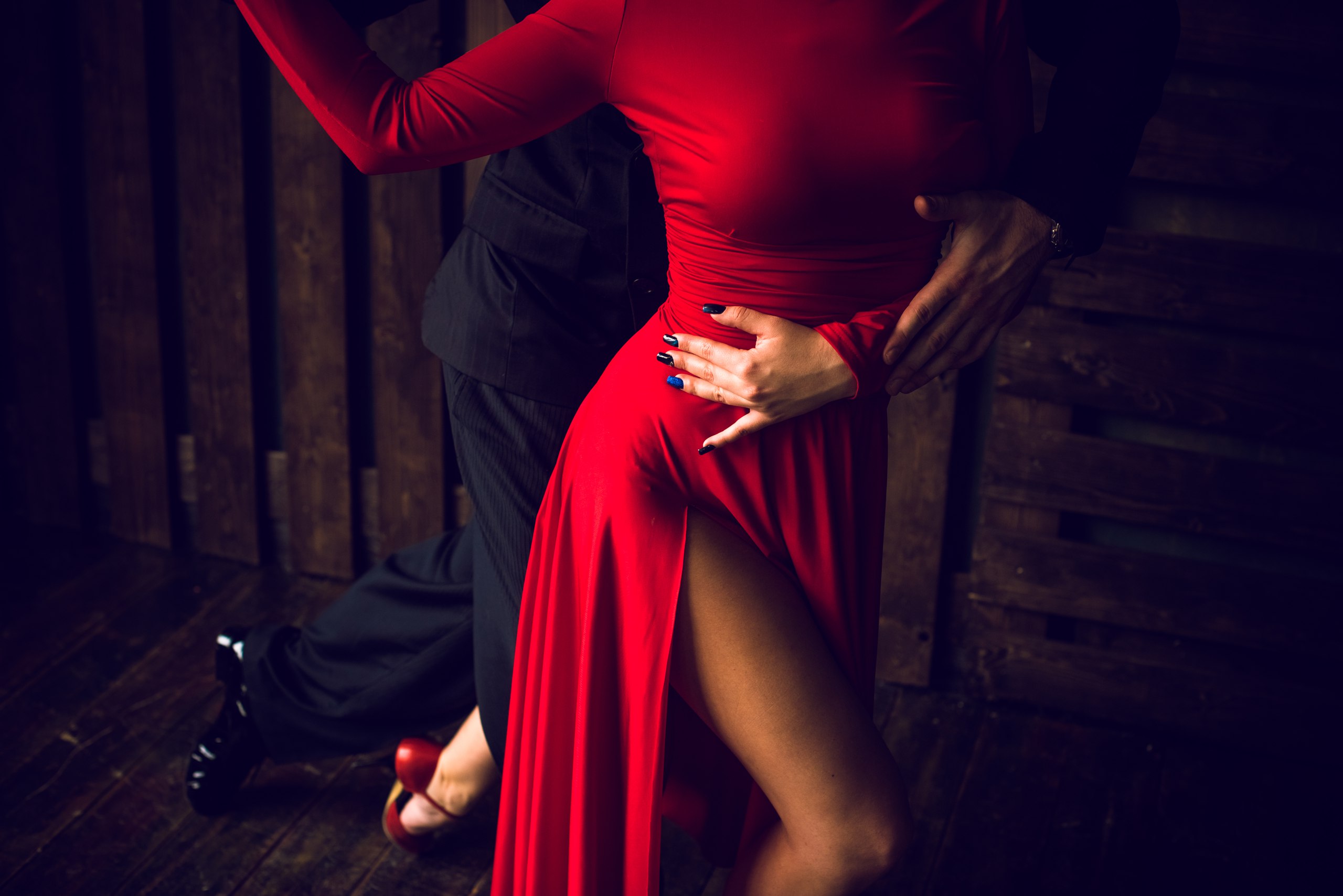 Красное платье для танго